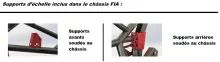 Echelle de support de siège